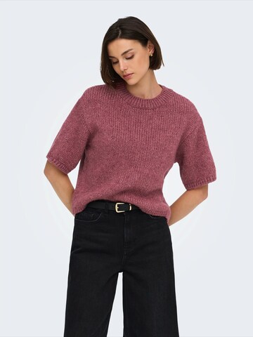 JDY Pullover 'JDYLINEA' in Pink: Vorderseite