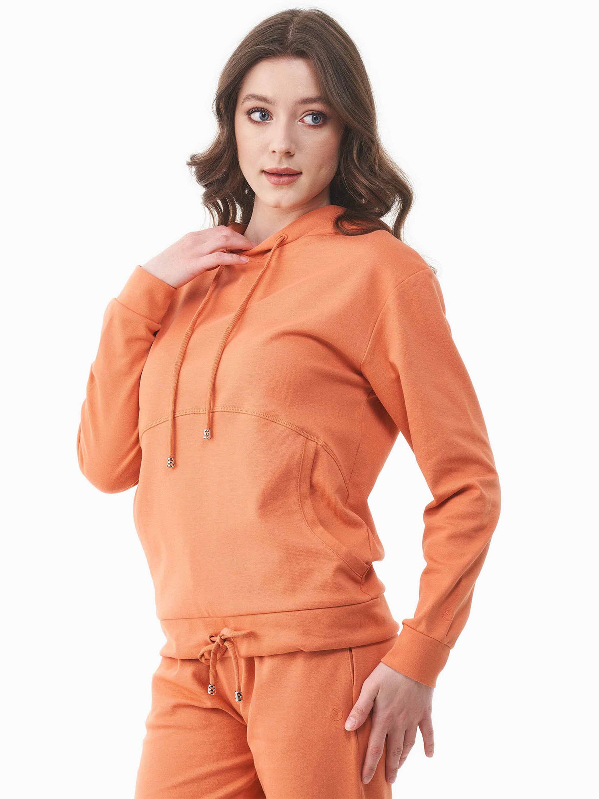 Organication Sweatshirt in Orange