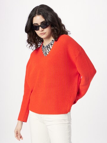 BOSS Orange - Pullover 'Fardinati' em laranja: frente