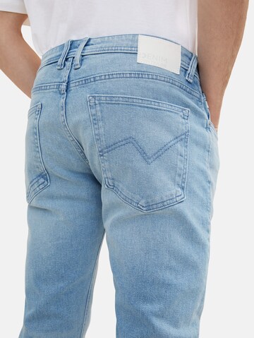 TOM TAILOR DENIM Slimfit Jeans 'Piers' in Blauw