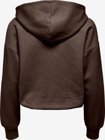 ONLY Sweatshirt 'Cooper' i brun