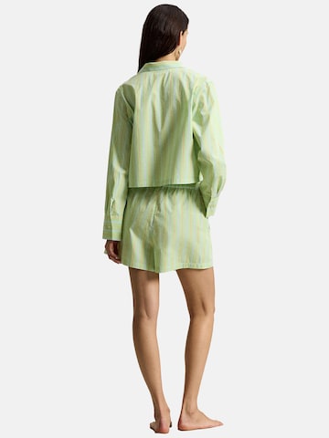 Pyjama ' Shirting Stripes ' Polo Ralph Lauren en jaune
