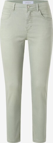 Angels Slimfit Jeans 'Ornella' in Groen: voorkant