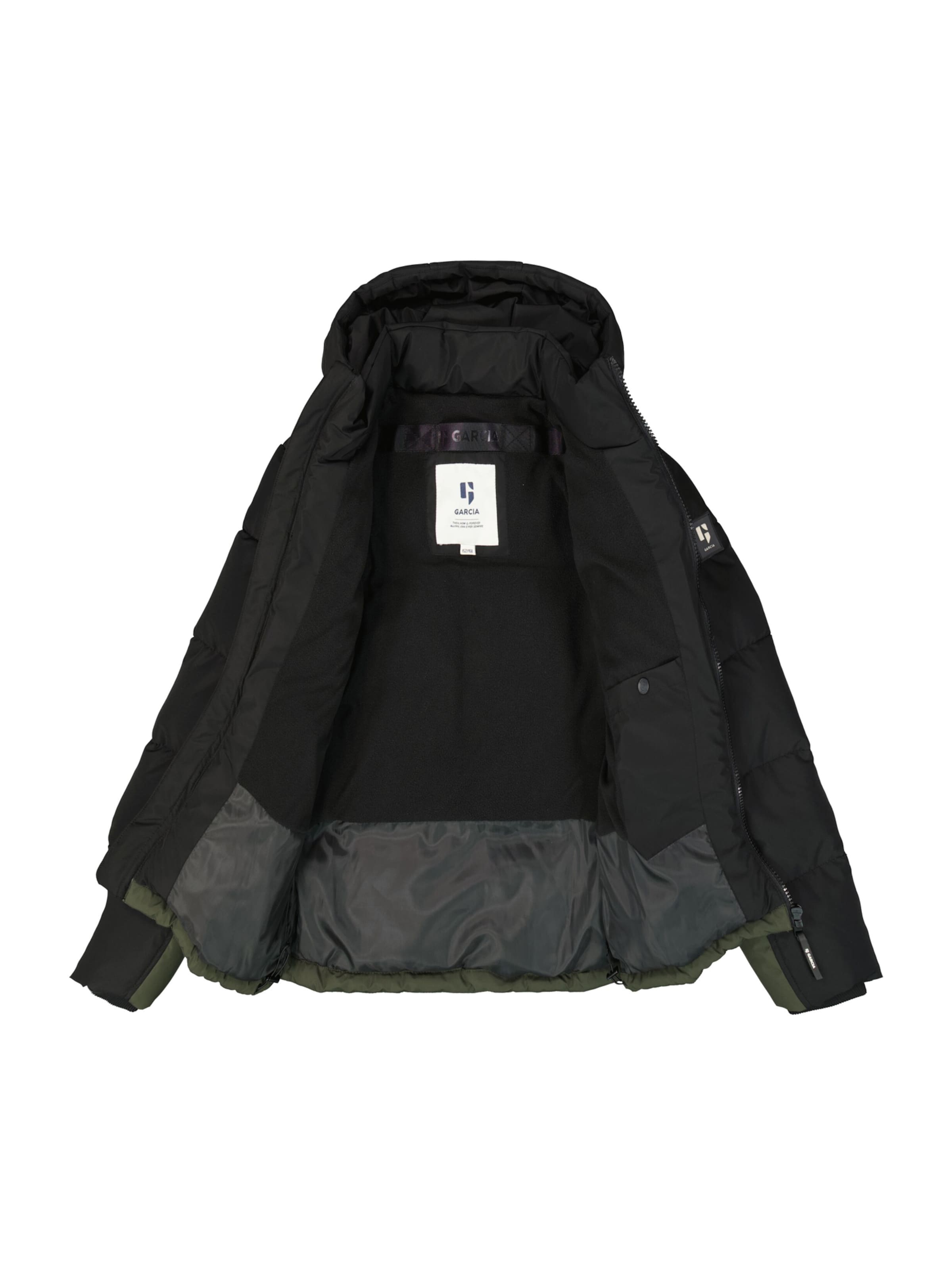 Geacă de iarnă de la GARCIA pe verde