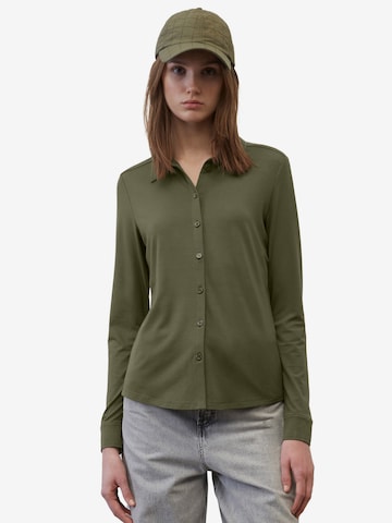 Marc O'Polo Blouse in Groen: voorkant