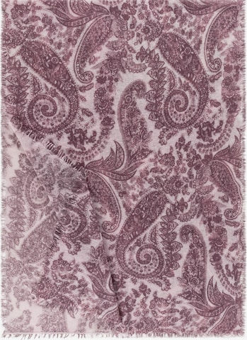 Sciarpa 'SOFT PAISLEY' di Roeckl in rosa: frontale