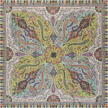 Foulard ' PAISLEY MIAGE ' di Roeckl in verde: frontale