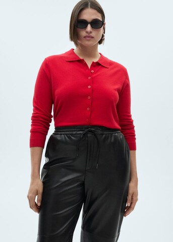 MANGO Regular Hose 'Apple' in Schwarz