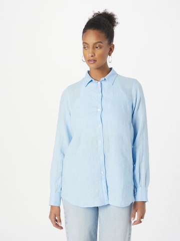 MOS MOSH Blouse in Blue: front