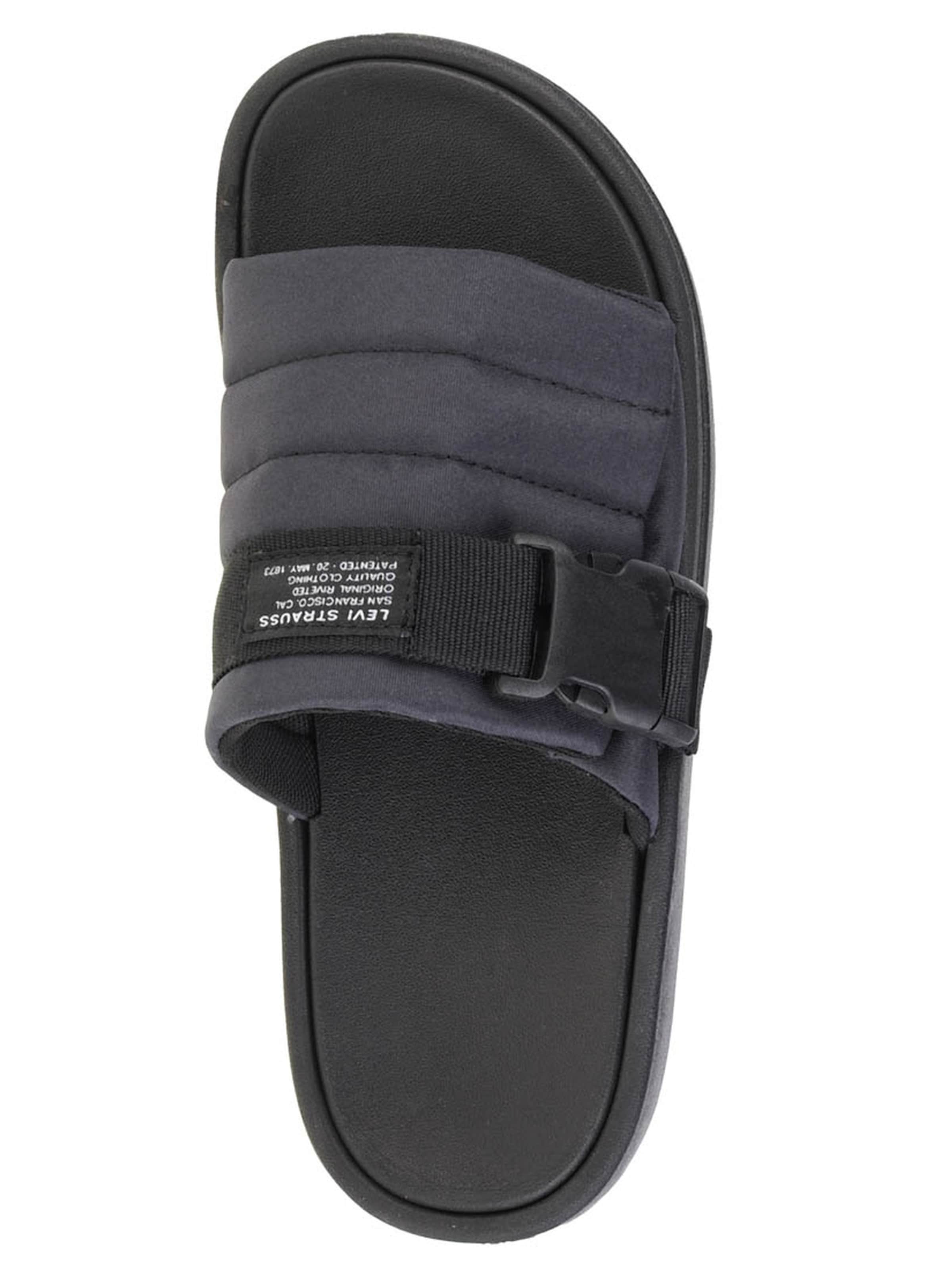 LEVI'S ® Strand-/badschoen 'Levi's Tahoma' in Zwart
