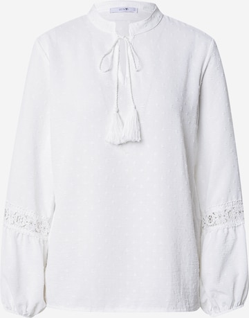 Hailys - Blusa 'Am44elie' en blanco: frente