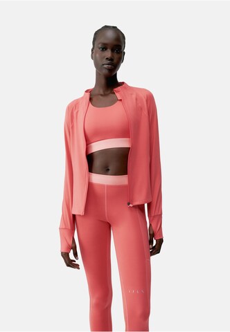 Born Living Yoga Sportsweatjacke 'Flippo' in Pink