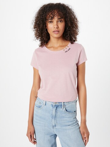 T-shirt 'RAGY' Pepe Jeans en rose : devant