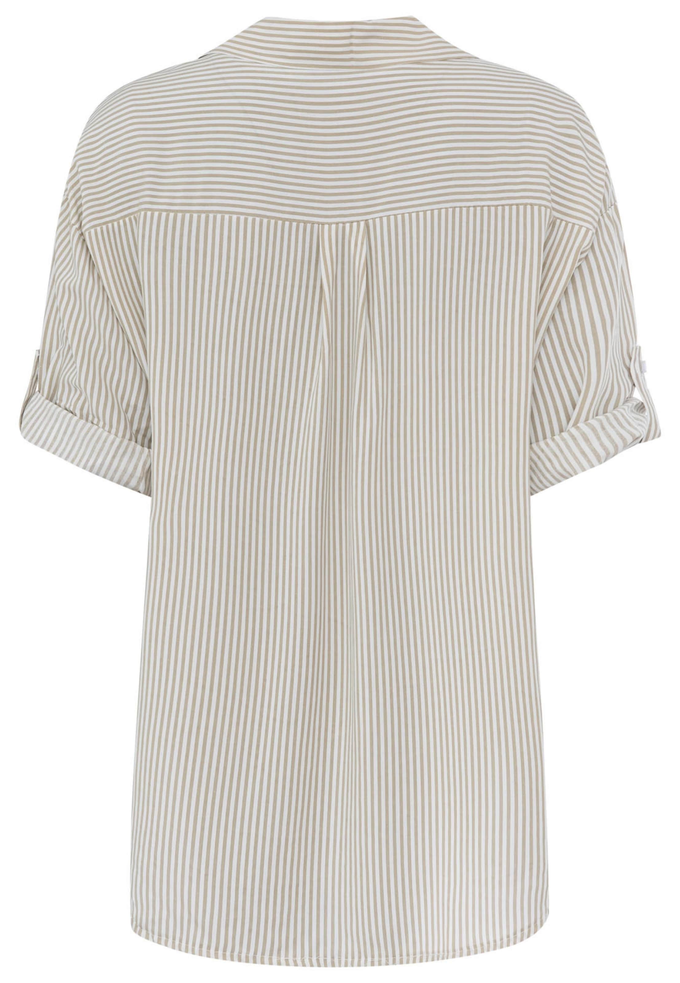 Zwillingsherz Blouse in Beige