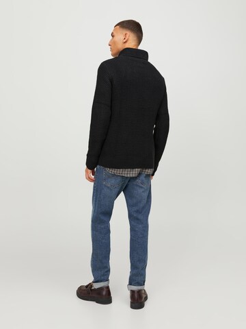 Pull-over 'STANDFORD' JACK & JONES en noir