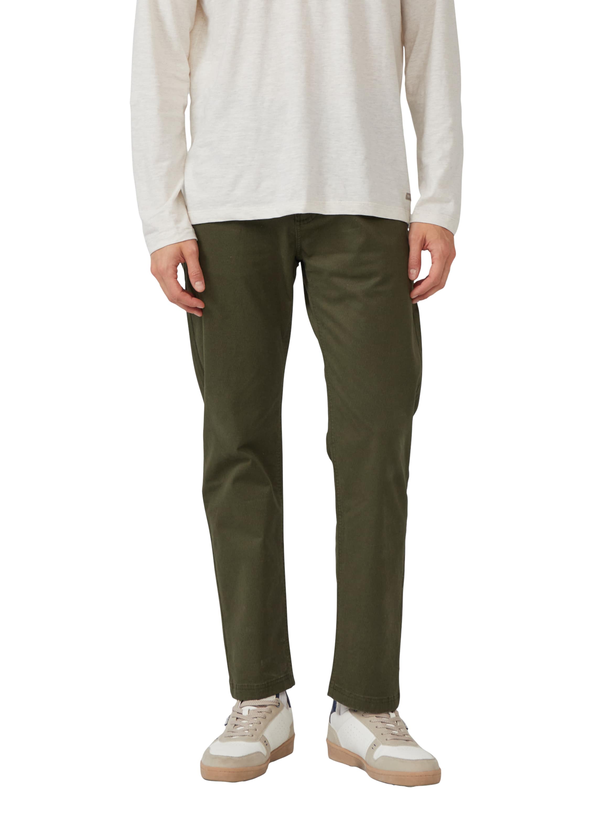 s.Oliver regular Παντελόνι τσίνο σε πράσινο: μπροστά