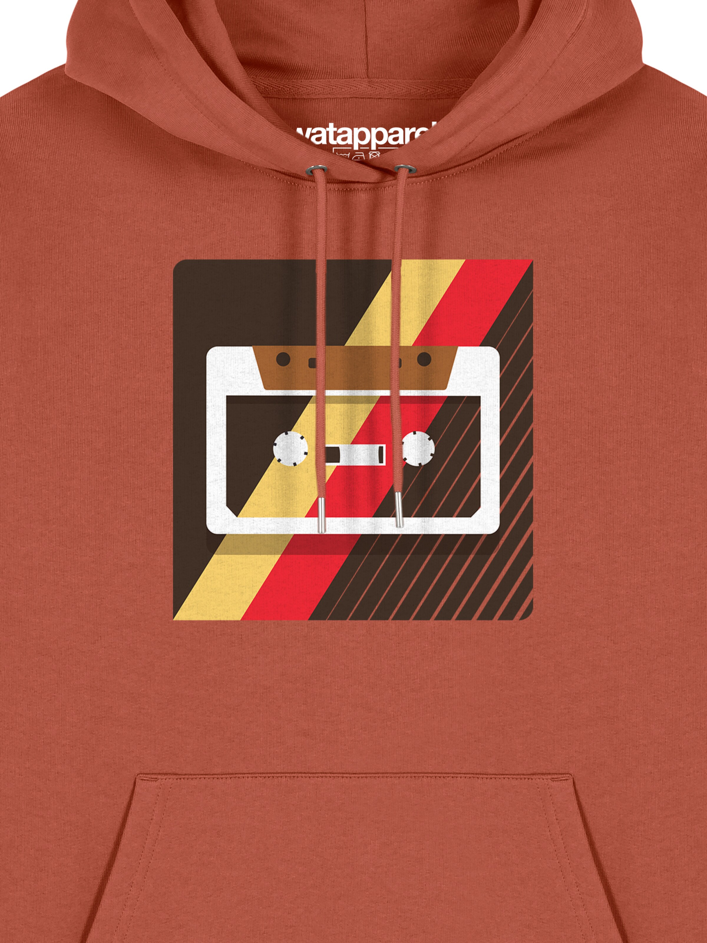 Felpa 'Kassette' di Watapparel in marrone