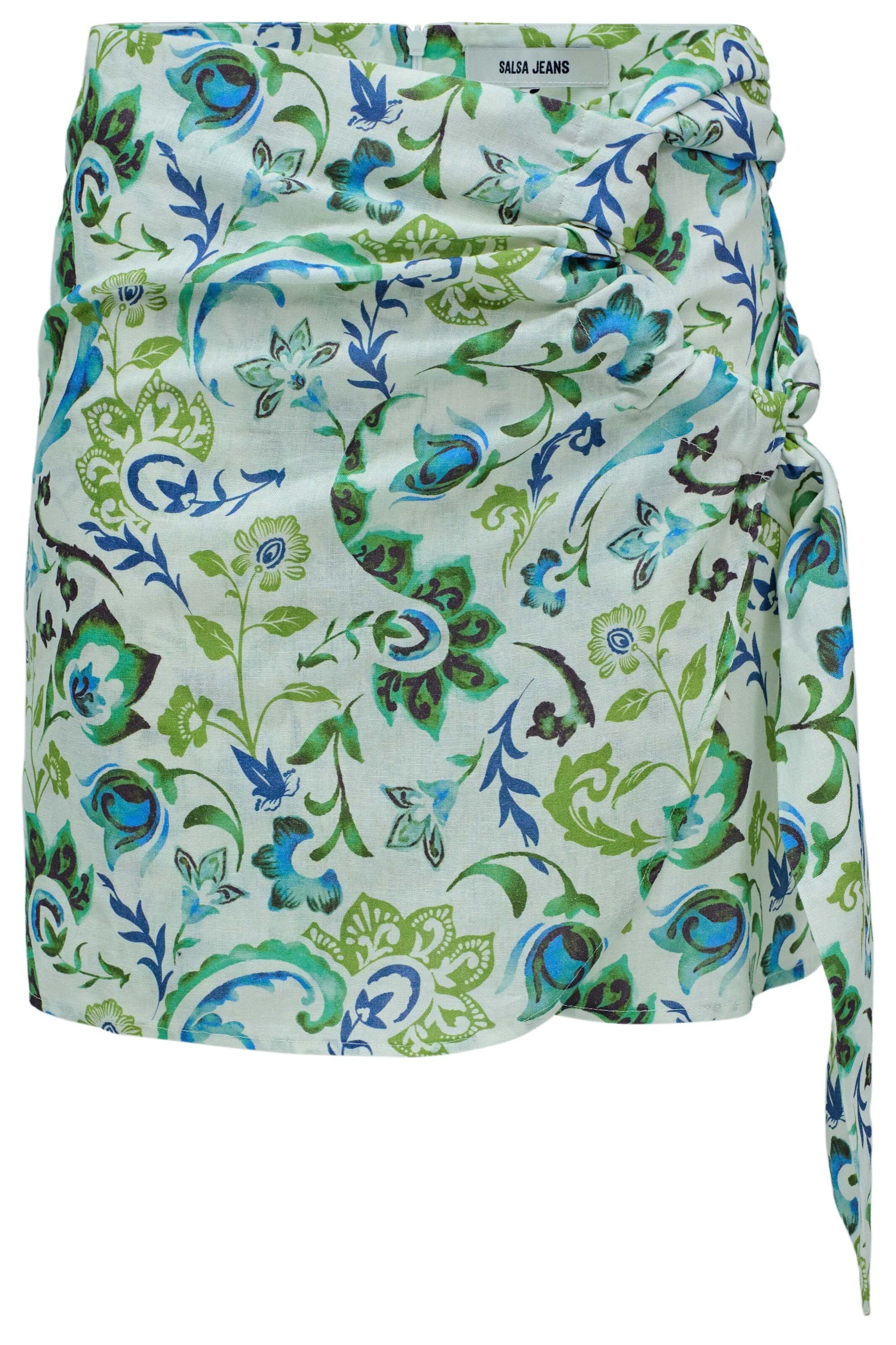 Salsa Jeans Zwemshorts in Groen: voorkant