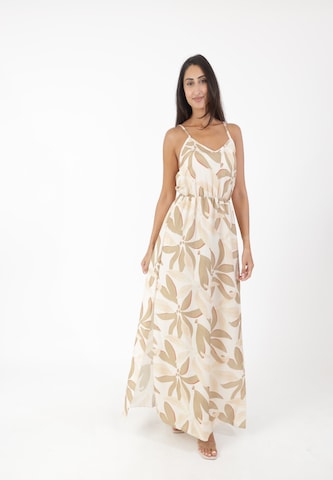 Elara Sommerkjole i beige