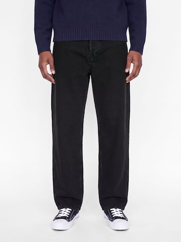 Baggy Jeans di aprel in nero: frontale