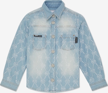 Philipp Plein Blouse in Blue: front