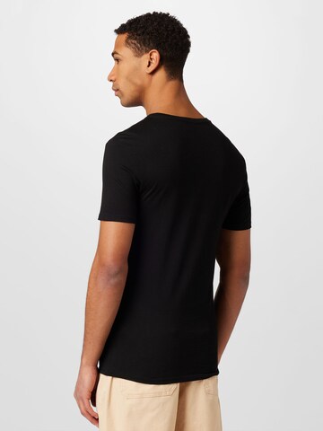 LACOSTE - Camiseta en negro