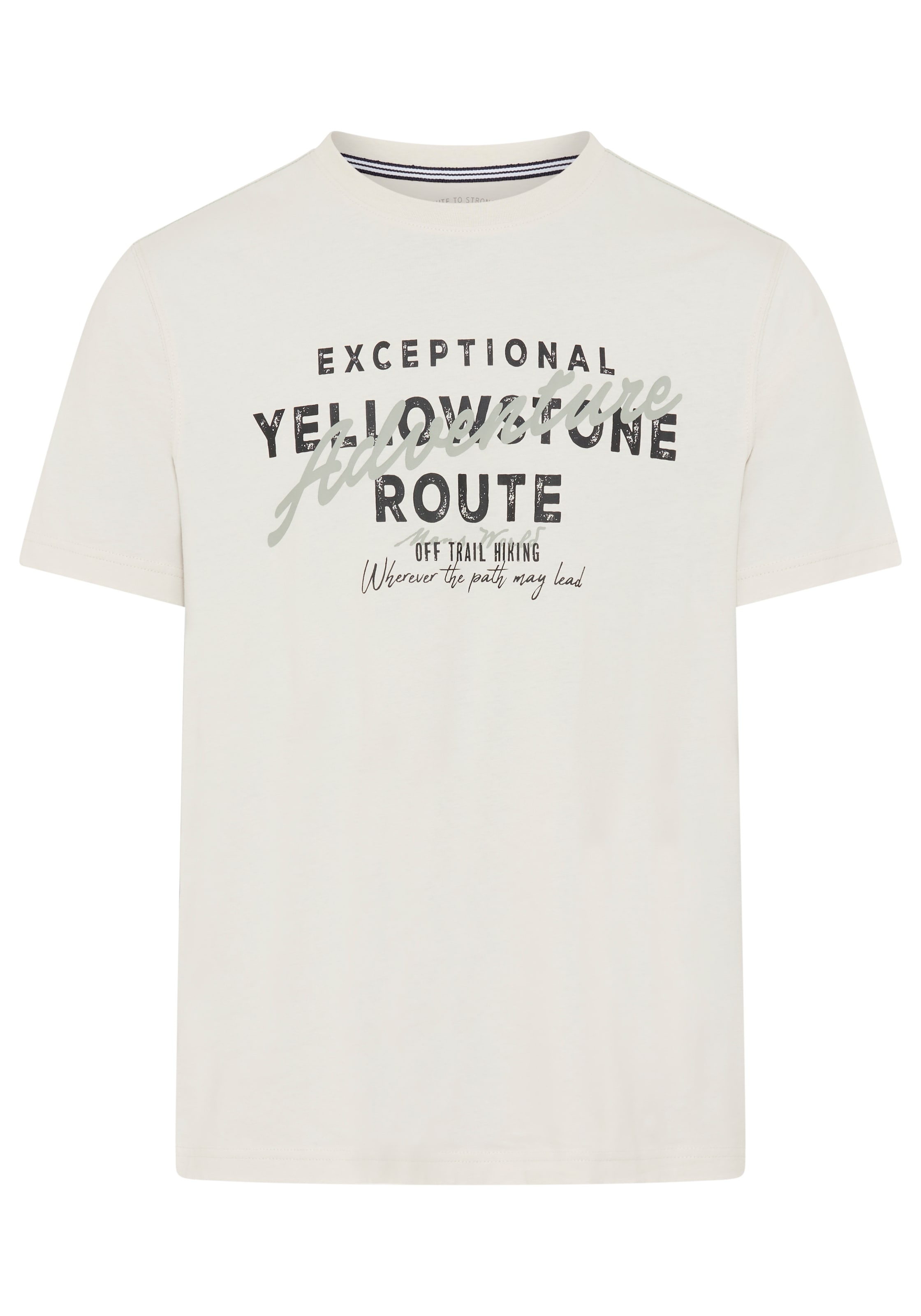 Man's World Shirt 'Man's World' in Beige: front