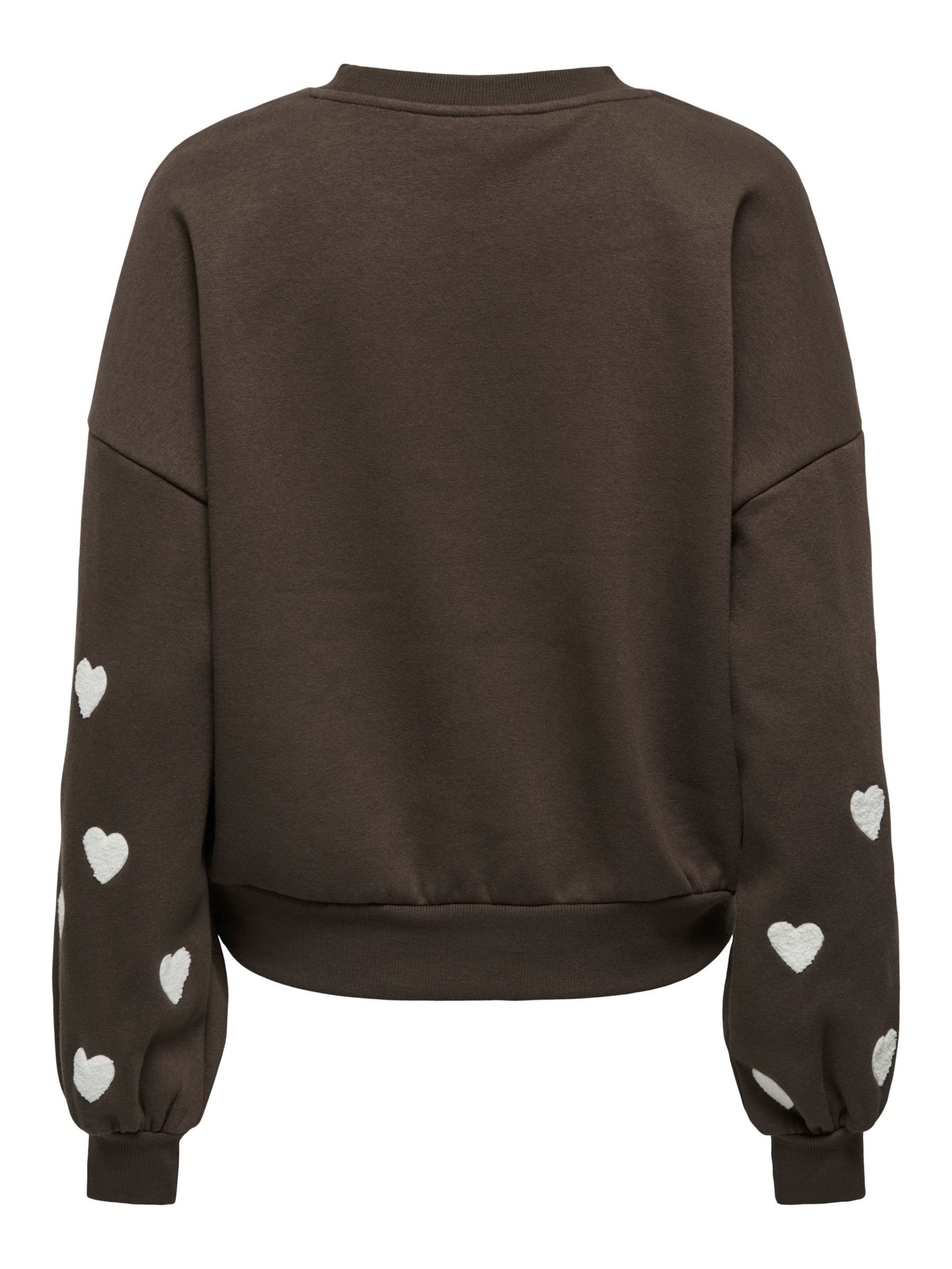 Felpa 'ONLMacy' di ONLY in marrone