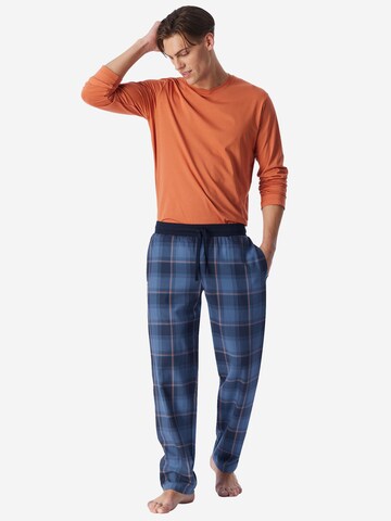 SCHIESSER Pyjamahose ' Mix Relax ' in Blau
