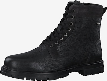 s.Oliver Lace-Up Boots in Black: front