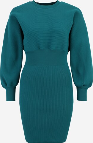 Y.A.S Petite Knit dress 'HALLY' in Green: front