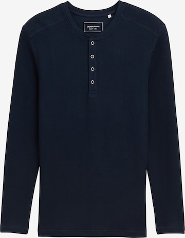 TOM TAILOR DENIM Shirt in Blue: front