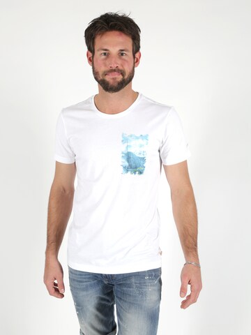 T-Shirt Miracle of Denim en blanc : devant