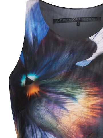 JIORO Top 'VIOLET' in Black