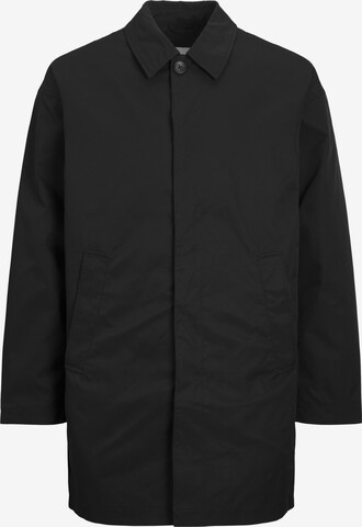 Cappotto di mezza stagione 'Crease' di JACK & JONES in nero: frontale