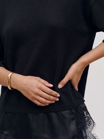 VERO MODA Trui 'VMJanne' in Zwart