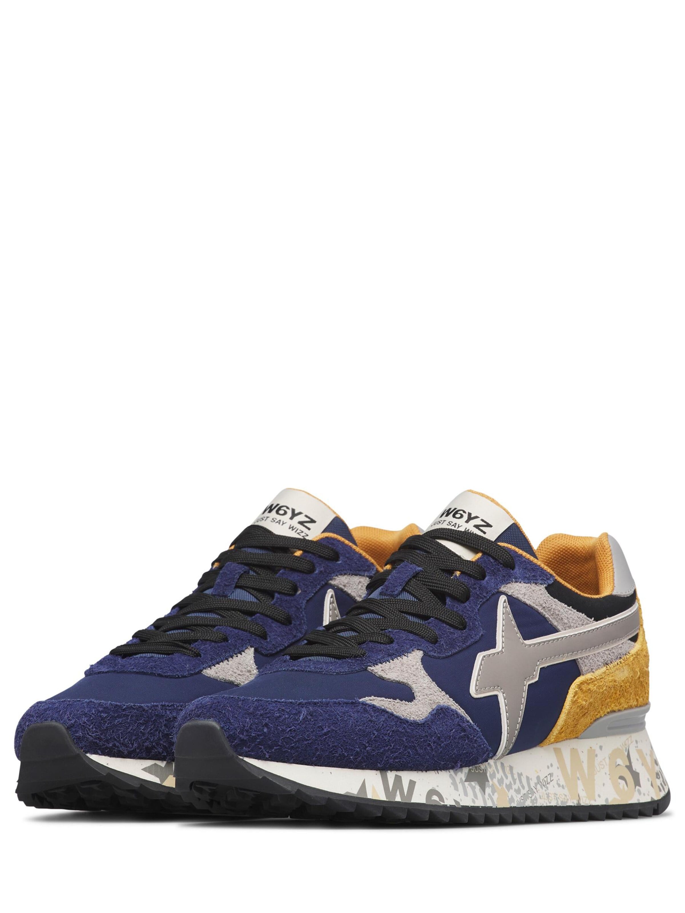Baskets basses 'YAK-M.' W6YZ en bleu