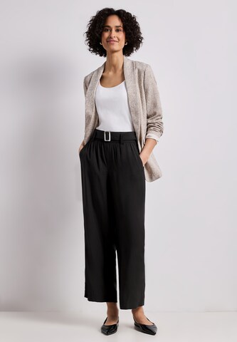 STREET ONE Wide leg Pants in Black