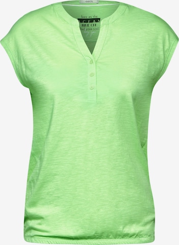 CECIL Shirt in Green: front