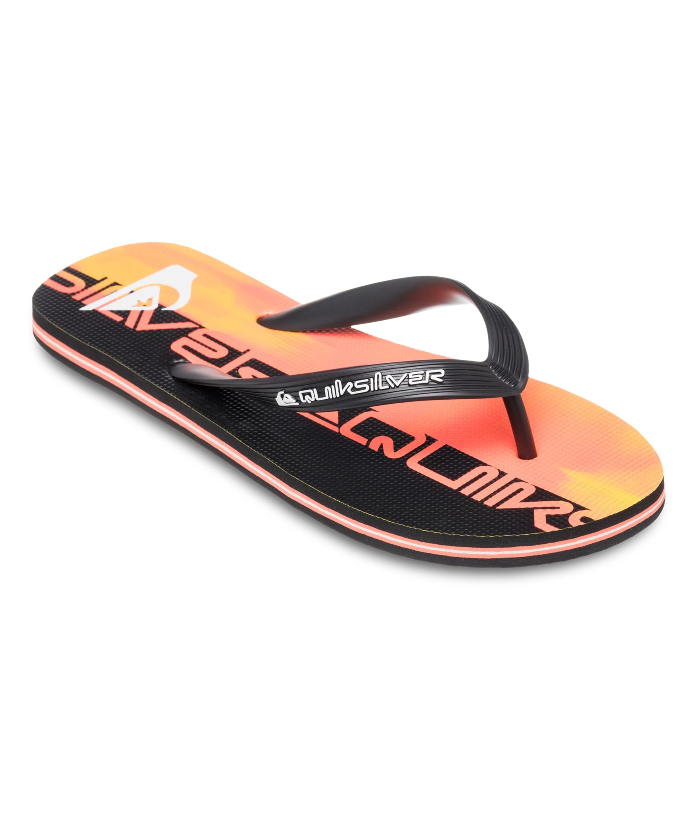 QUIKSILVER T-Bar Sandals 'Molokai Art 25' in Black