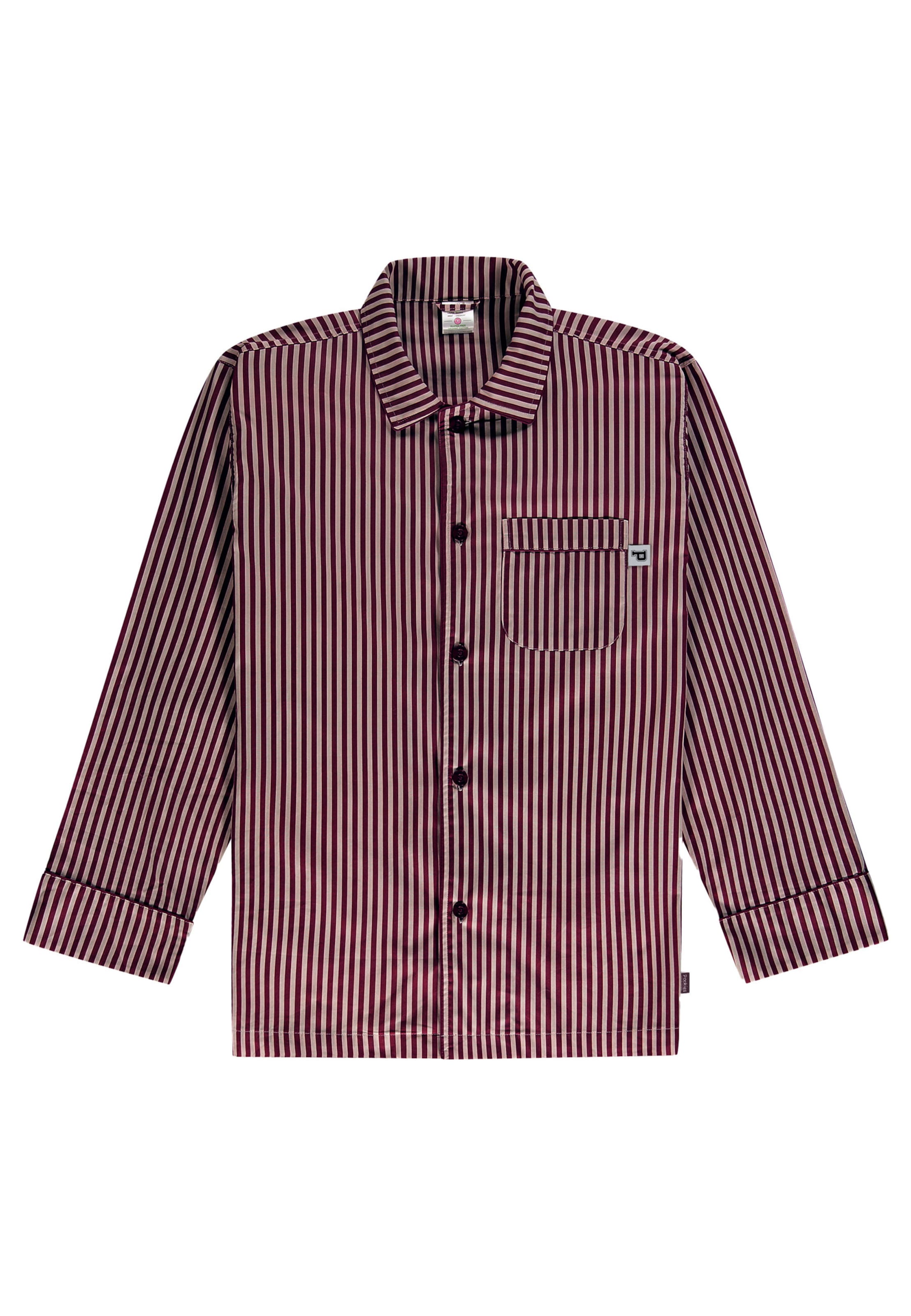 Pigiama lungo di Pockies in rosso: frontale