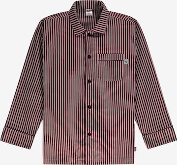 Pockies - Pijama comprido em vermelho: frente