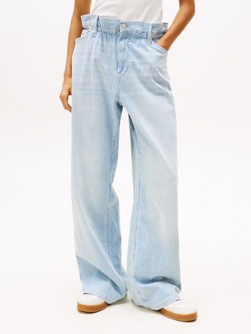 Wide Leg Jean Tommy Jeans en bleu : devant