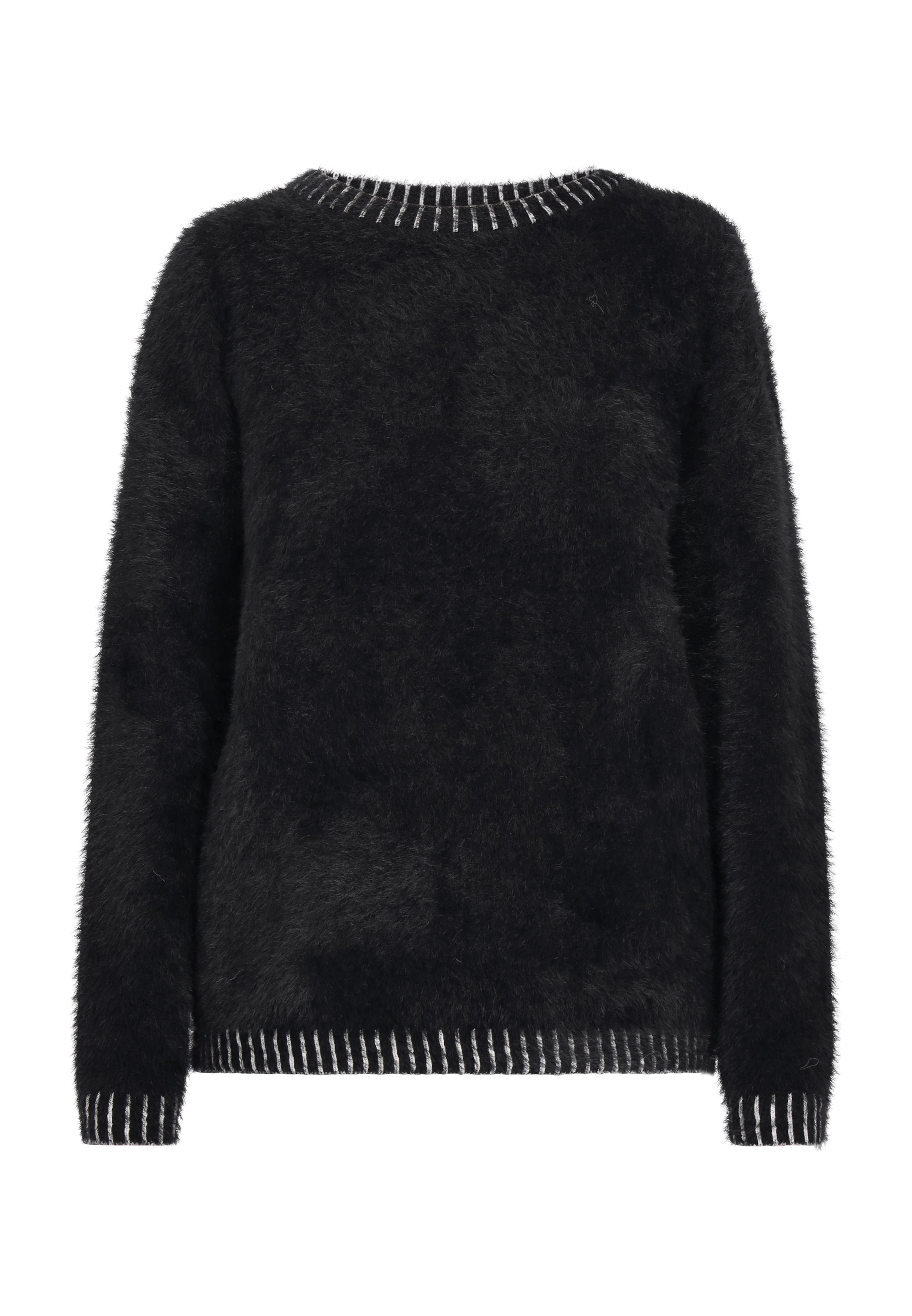 juoda Usha Megztinis: priekis