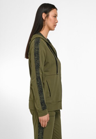 Anna Aura Zip-Up Hoodie in Green