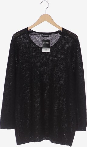 SAMOON Sweater & Cardigan in 4XL in Black: front