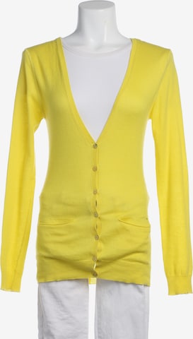 DEAR CASHMERE Pullover / Strickjacke S in Gelb: Vorderseite