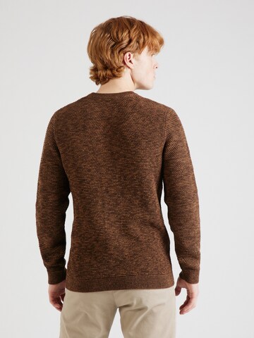 SELECTED HOMMEPulover 'Vince' - smeđa boja