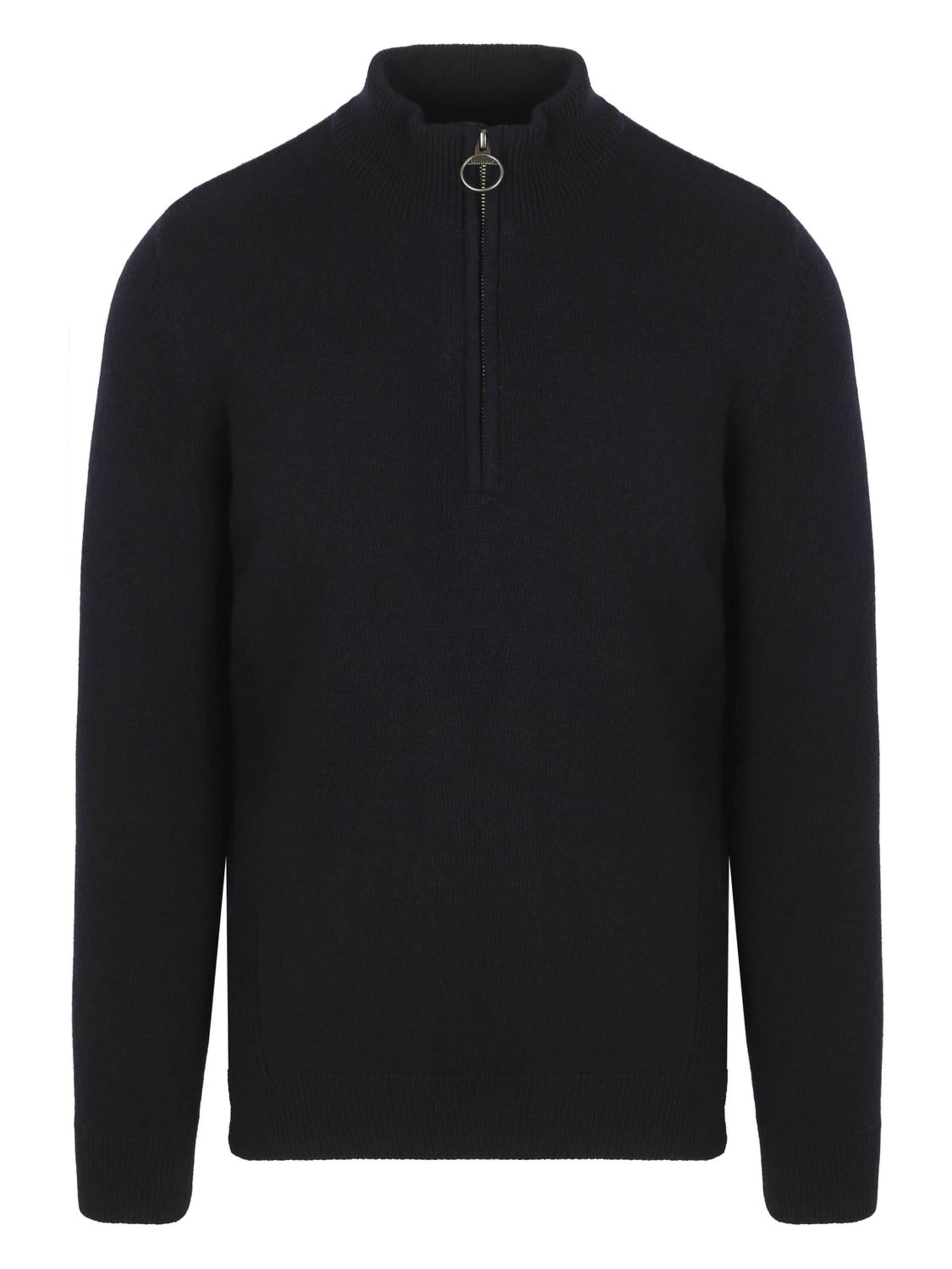 Barbour Sweater in Blue: front