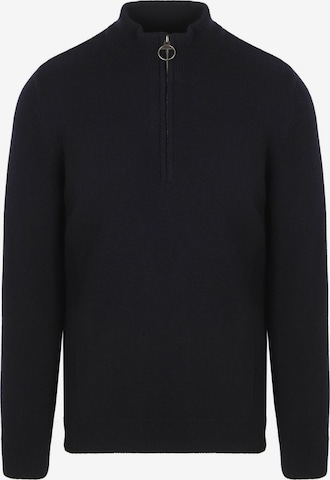 Barbour Sweater in Blue: front